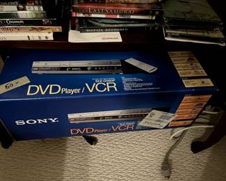 #282 Sony DVD/VCR Player - New in Box $50.00