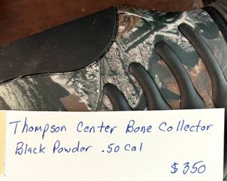 #160 Thompson Center Bone Collector Black Powder .50 Cal $350.00