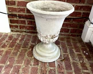 #130 Concrete Urn - 13x17 $30.00