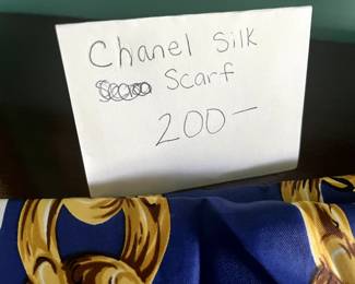 #332 Chanel Silk Scarp $200.00