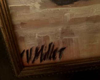 #403 Green Pears by Venessa Miller original oil 10x10 was $400 NOW $300.00