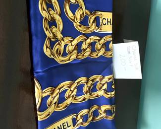 #332 Chanel Silk Scarp $200.00