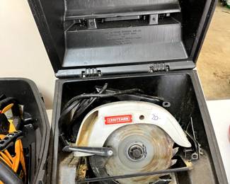 #118 Craftsman Circular Saw in Case $20.00