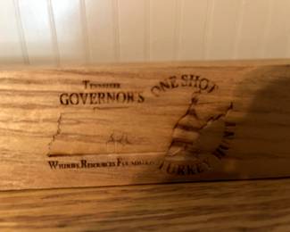 #308 Alabama Governors One Shot Turkey Hunt Ltd. Ed. Turkey Call $40.00