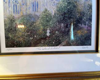 #258 "The National Cathedral" - 181/500 - 24x31 Signed $175.00