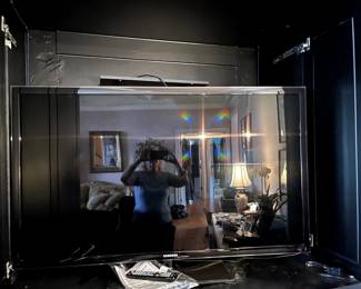 #224 Samsung 55" TV w/remote Control $75.00