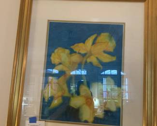 #390 "Daffodil Original 11x14 by Carol Eskridge of Huntsville was $295 NOW $220.00