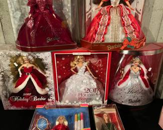 Holiday barbies