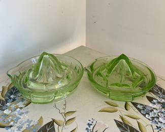Uranium glass juicers 