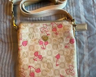 Coach Cherry crossbody purse