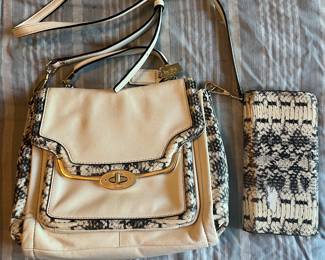 Coach wallet & purse set