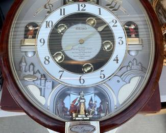 Seiko Melodies In Motion wall clock