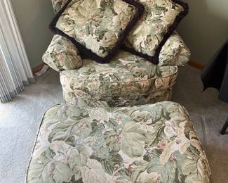Pearson chair & ottoman