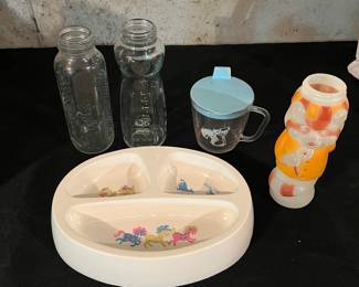 Vintage baby items 