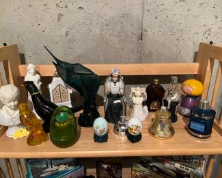 Avon perfume bottle collection