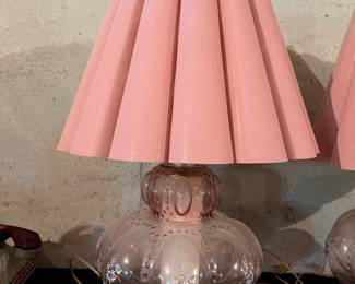 Carl Faulkenstein pink lamps