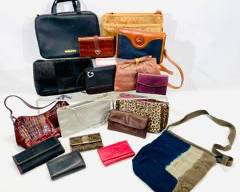 Dooney & Bourke, Allan Edward, Tartan Twine, Brighton, Liz Claiborne, Fossil, Wilson Leathers, PurseN And Other Non Branded Assorted Handbag Lot