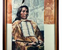 T. Jackson Native American Pencil Signed Watercolor of Red Cloud, Handsomely Framed under Glass
Lot 1287 - Very Good Pre-Owned Condition