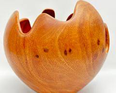 MODERNIST BURLWOOD VESSEL BOWL MCM Mid Century Modern