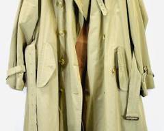 Men's BURBERRYS England Mens Vintage Trench Coat W Liner And Belt Size 40 Long