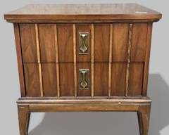 Dixie Furniture Mid Century Modern MCM Tall Chest