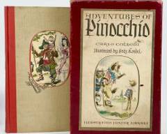1964 The Adventures Of Pinocchio By C. Collodi Publisher By Grosset & Dunlap Hardcover Book