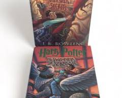 Harry Potter and the Chamber of Secrets AND Prisoner of Azkaban by JK Rowling Hardcover Books with Original Dust Sleeves