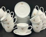 Fine Noritake China Tea Cups & Saucers