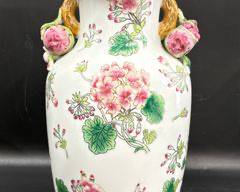 Tall 12" Fine Chinese Porcelain Pomegranate Vase