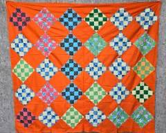 Vintage Multi Colored Quilt Topper
Lot 605 -