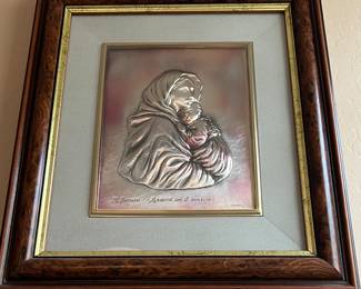 Art R. Ferruzzi Madonna con il Bambino Bas-relief