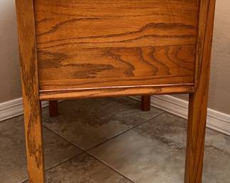 Custom End Table w Storage