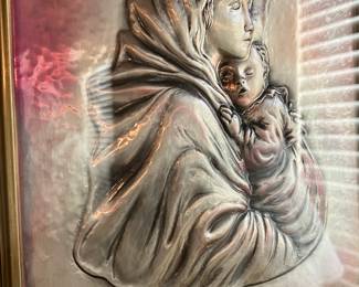 Art R. Ferruzzi Madonna con il Bambino Bas-relief