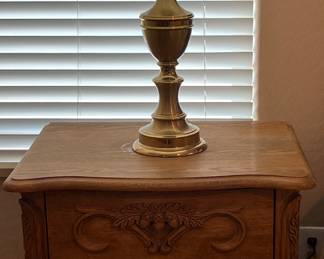 Table Lamps Brass pair