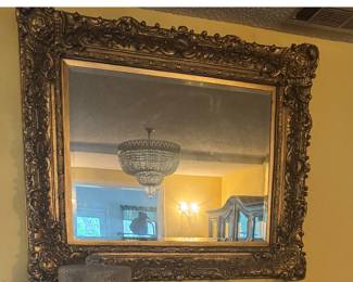 Giltwood Gold Leaf Mirror 

$875