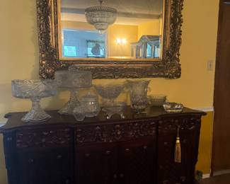 Assortment of Vintage Crystal Pieces