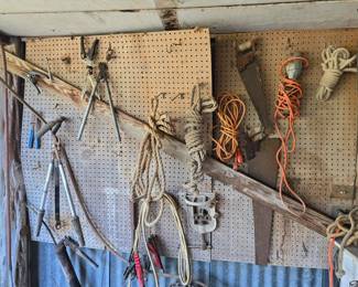 We are still working on this area. Start of the Barn - Hand Tools - Extension Cords 