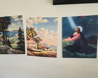 There are 12 of these beautiful 8 x 10 vintage posters