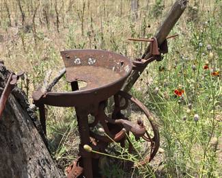 Antique Iron Grinder