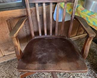Antique Office Chair 