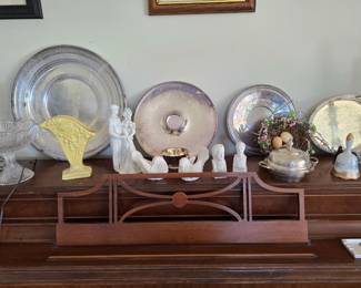 Silverplate Platters - Vintage Home Decor