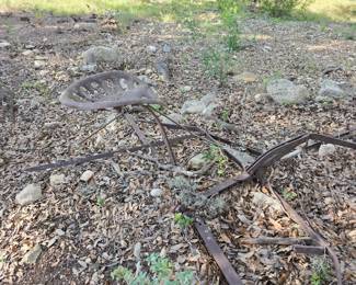 Antique Tractor Seat on Frame