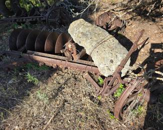 Antique Disc for Planting