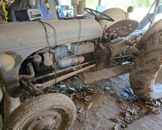 Left Side of Tractor