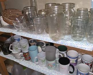 Coffee Cups - Vintage Jars