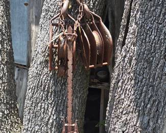 Large Pulley on Top of the Hill
