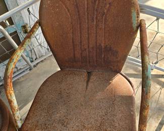 Vintage Metal Patio Chair