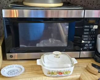 GE Microwave- Corning Ware
