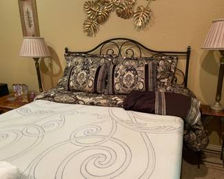 queen bed, nice mattress