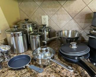 pots & pans & canisters